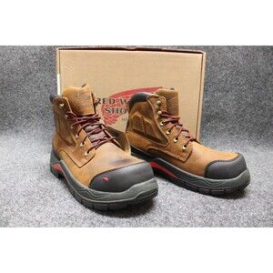 Red Wing 4402 Size 8.5 EE Safety Toe Waterproof 6" Mens Leather Work Boots EH